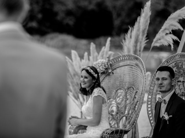 Le mariage de Romain et Jade à Saint-Front-de-Pradoux, Dordogne 11