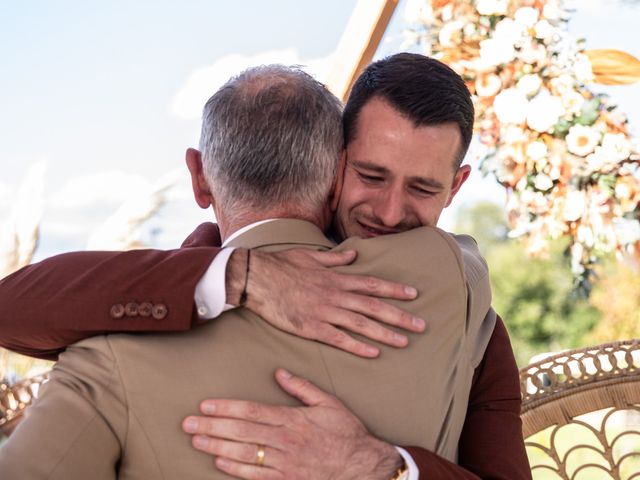 Le mariage de Romain et Jade à Saint-Front-de-Pradoux, Dordogne 15