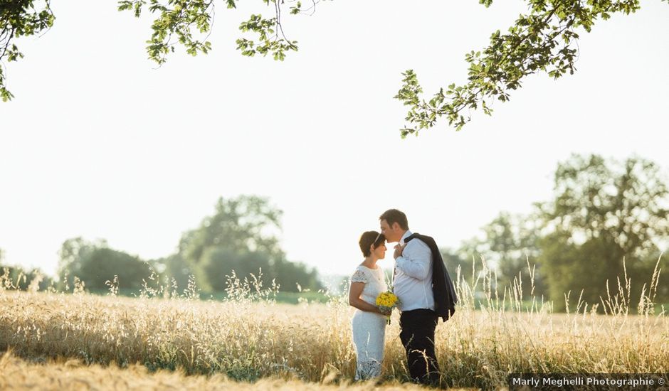 Le mariage de Olivier et Marie-Cécile à Saint-Germain-des-Prés, Tarn