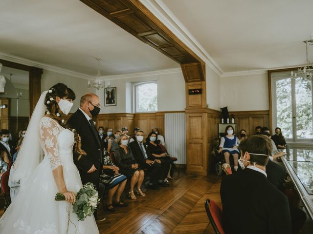 Le mariage de Simone et Lydiane à Paris, Paris 96