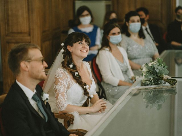 Le mariage de Simone et Lydiane à Paris, Paris 100