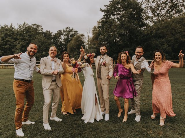 Le mariage de Matthieu et Maude à Ruillé-Froid-Fonds, Mayenne 36