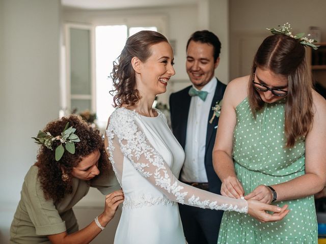 Le mariage de Thib et Clem à Paris, Paris 6