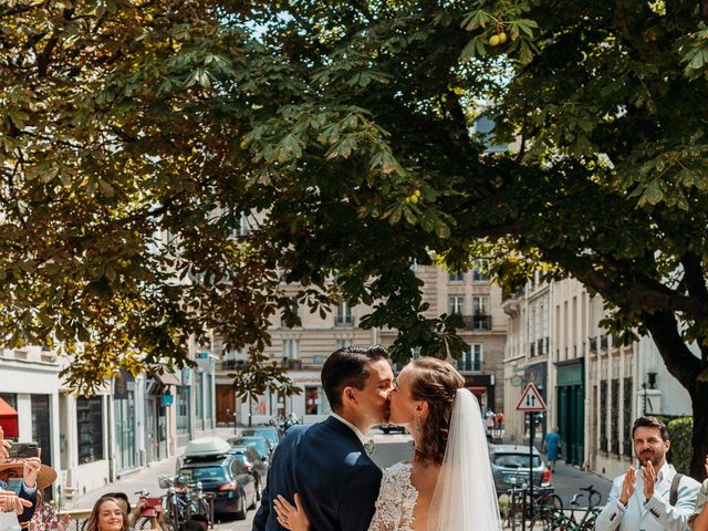 Le mariage de Thib et Clem à Paris, Paris 15