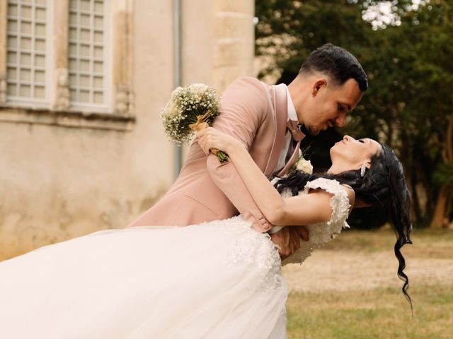 Le mariage de Dylan et Athénaïs à Saint-Justin, Landes 18