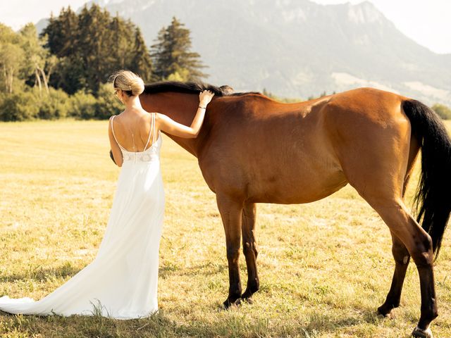 Le mariage de Nathan et Inès à Féternes, Haute-Savoie 25