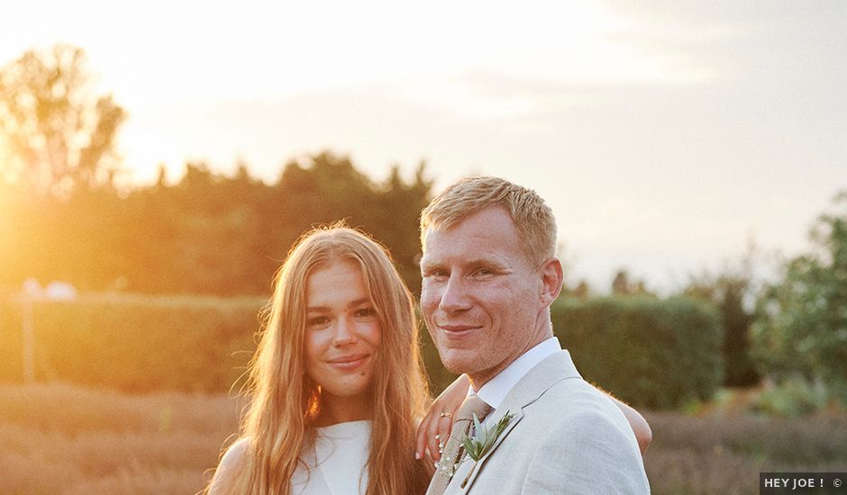 Le mariage de Jordan et Charlotte à Les Vignères, Vaucluse