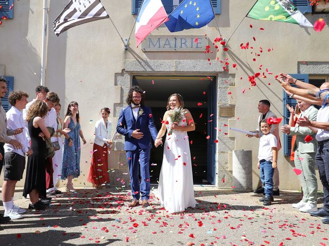 Le mariage de Pierre-Yves et Coralie à Henvic, Finistère 1