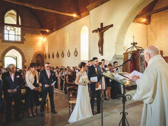 Le mariage de Jeremy et Ophélie à Cosmes, Mayenne 14