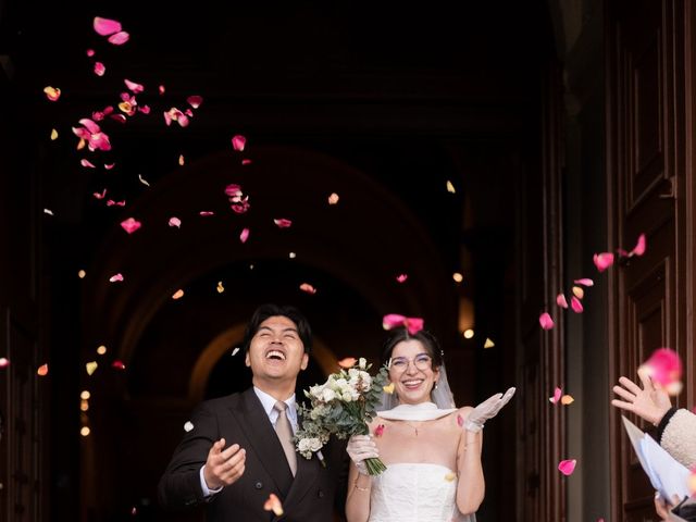 Le mariage de John et Sara à Paris, Paris 7