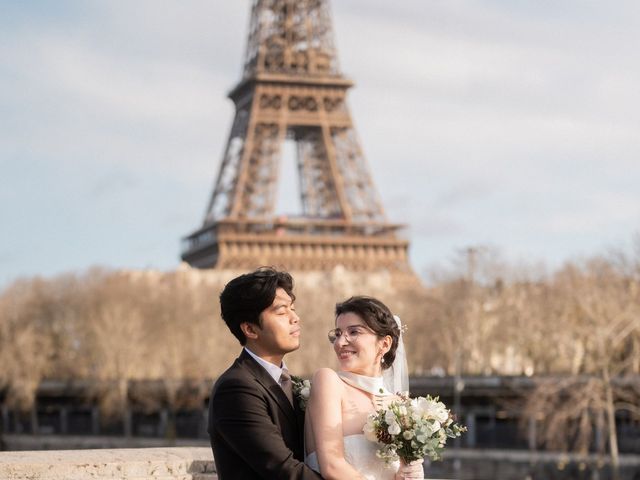Le mariage de John et Sara à Paris, Paris 10