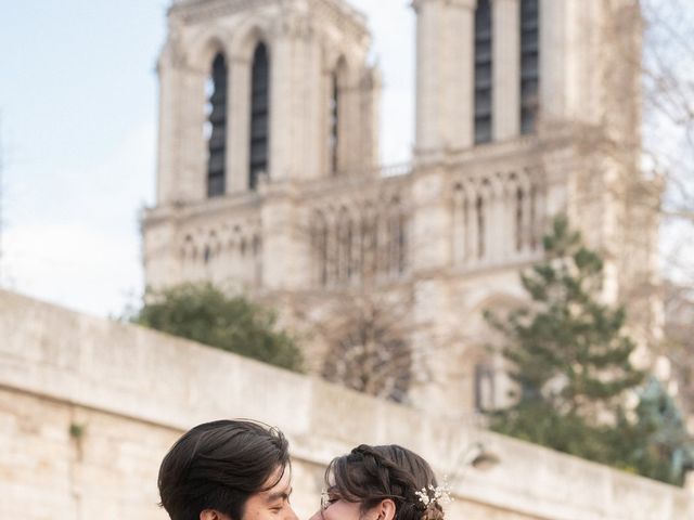 Le mariage de John et Sara à Paris, Paris 18