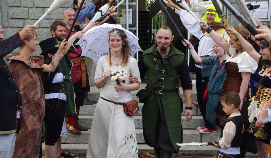 Le mariage de Gwenolé et Tiphaine à Jallais, Maine et Loire