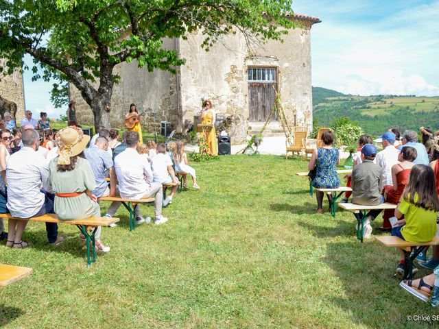 Le mariage de Jimmy et Justine à Saint-Romain-d&apos;Ay, Ardèche 32