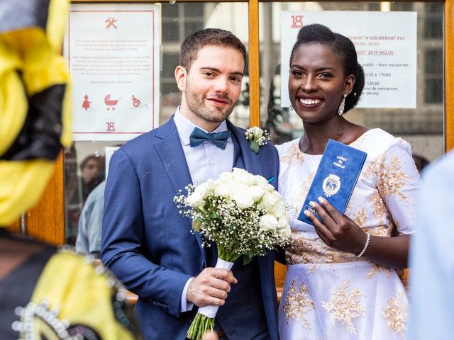 Le mariage de Cyril et Fatoumata à Paris, Paris 20