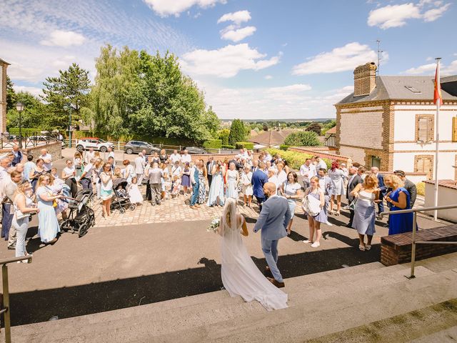 Le mariage de Johan et Jessica à Les Damps, Eure 35