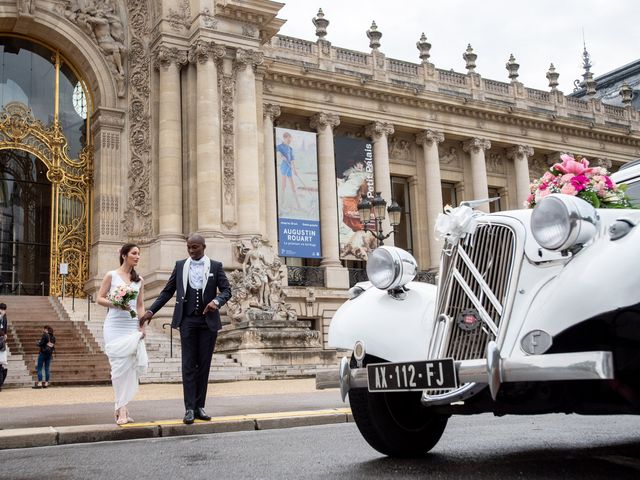 Le mariage de San et Cécile à Paris, Paris 19