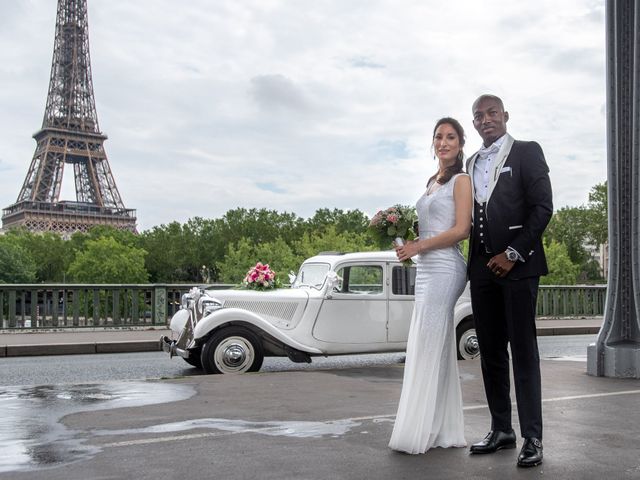 Le mariage de San et Cécile à Paris, Paris 20