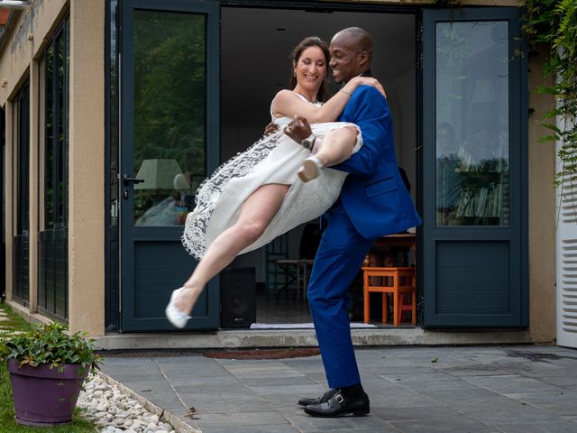 Le mariage de San et Cécile à Paris, Paris 32