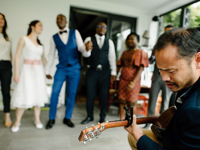 Le mariage de San et Cécile à Paris, Paris 38