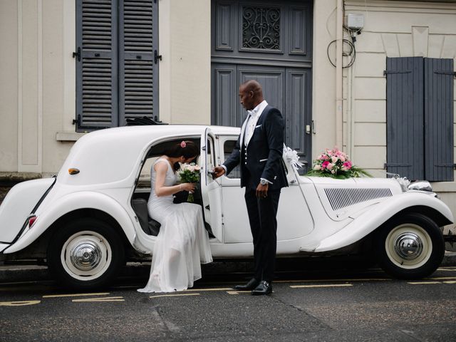 Le mariage de San et Cécile à Paris, Paris 10