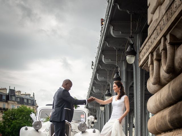 Le mariage de San et Cécile à Paris, Paris 22