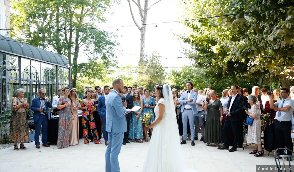 Le mariage de Tristan et Victorine à La Cadière-d'Azur, Var