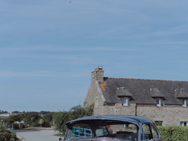 Le mariage de Sophian et Maeva à Tréglonou, Finistère 14