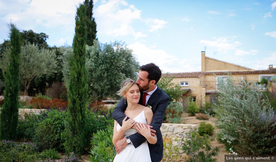 Le mariage de Gauthier et Marie Charlotte à Rochefort-du-Gard, Gard