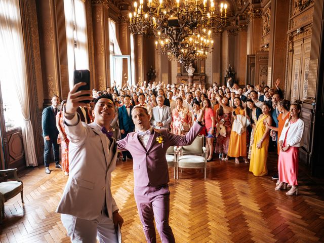 Le mariage de Valentin et Jonathan à Trédion, Morbihan 4