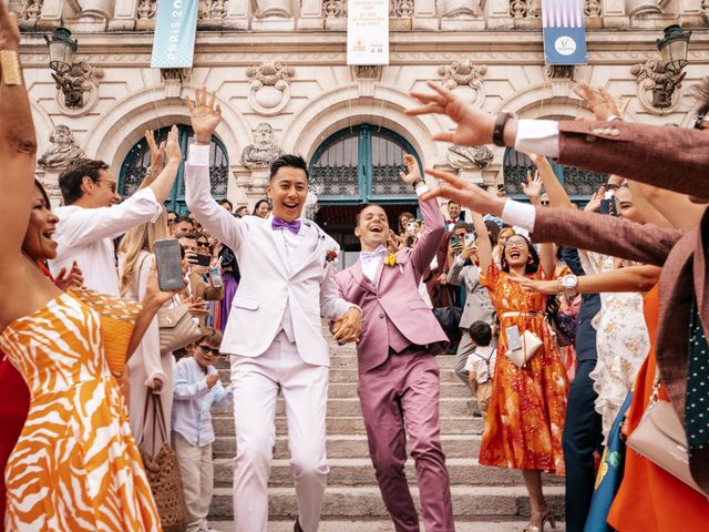 Le mariage de Valentin et Jonathan à Trédion, Morbihan 5