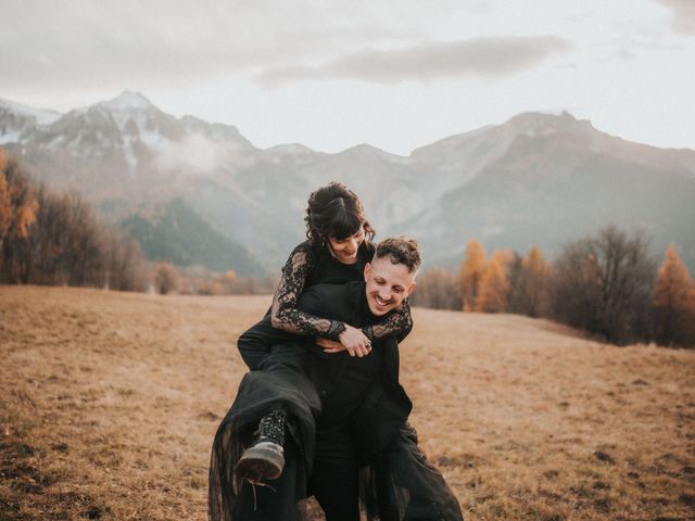 Le mariage de Sylvan et Johanna à Crots, Hautes-Alpes 107