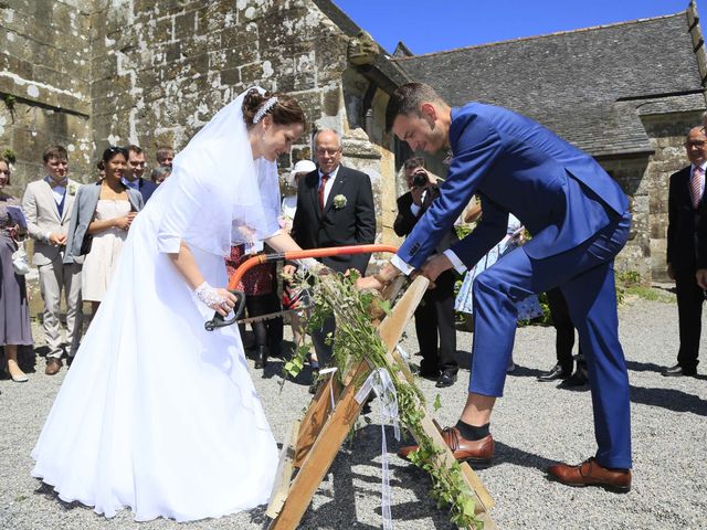 Le mariage de Philippe et Dörte à Dirinon, Finistère 17