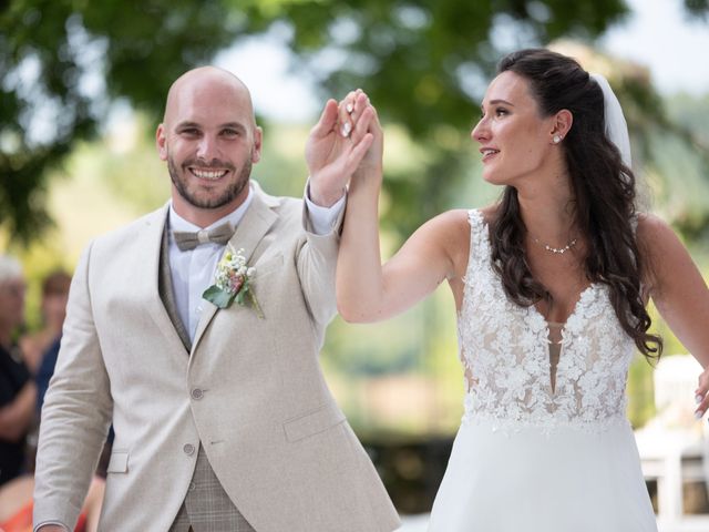 Le mariage de Vincent et Mathilde à Vignieu, Isère 44