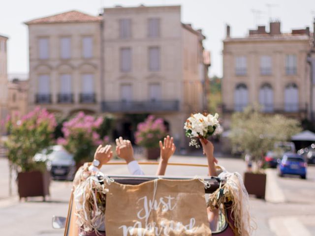 Le mariage de Clément et Célia à Savignac, Gironde 24