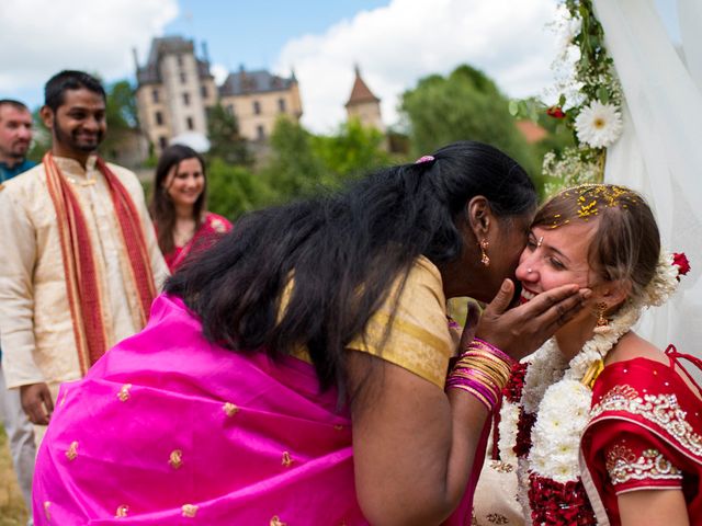 Le mariage de Vinod et Céline à Miremont , Puy-de-Dôme 58