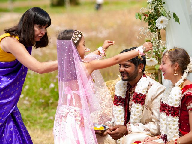 Le mariage de Vinod et Céline à Miremont , Puy-de-Dôme 60