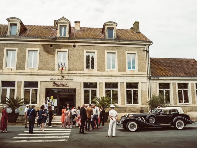 Le mariage de Aurélien et Virginie à Saint-Astier, Dordogne 28