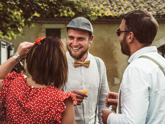 Le mariage de Aurélien et Virginie à Saint-Astier, Dordogne 45