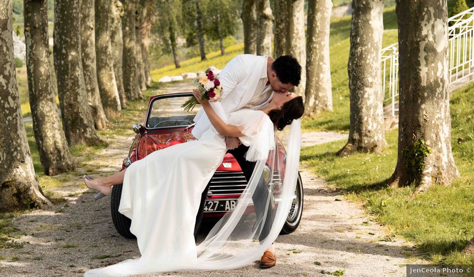 Le mariage de Vincent et Maude à Montagnole, Savoie
