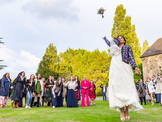 Le mariage de Alexandre et Marine à Hébécrevon, Manche 22