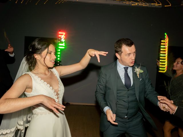 Le mariage de Alexandre et Marine à Hébécrevon, Manche 44