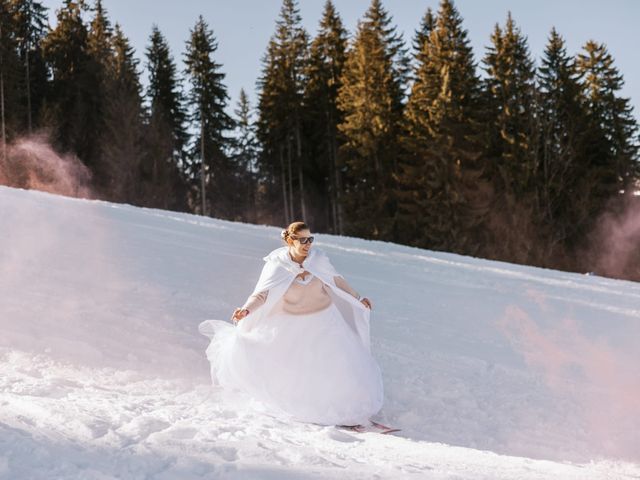 Le mariage de Paul et Marine à Cordon, Haute-Savoie 5