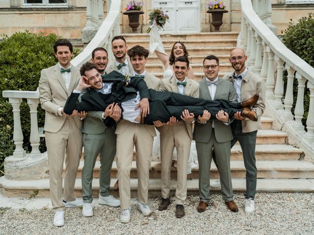 Le mariage de Benjamin et Coralie à Montussan, Gironde 32