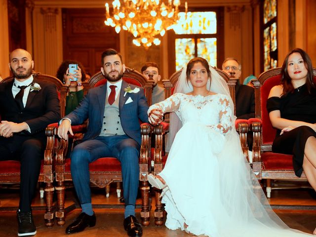 Le mariage de Amir et Chafika à Paris, Paris 11