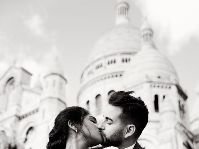 Le mariage de Amir et Chafika à Paris, Paris 43