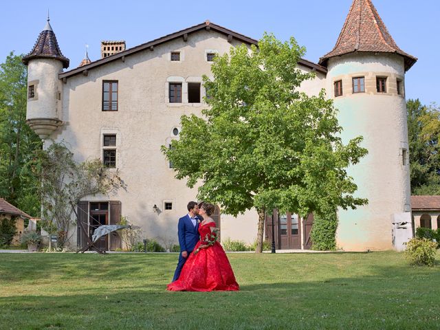 Le mariage de Thibault et Elodie à Tullins, Isère 17