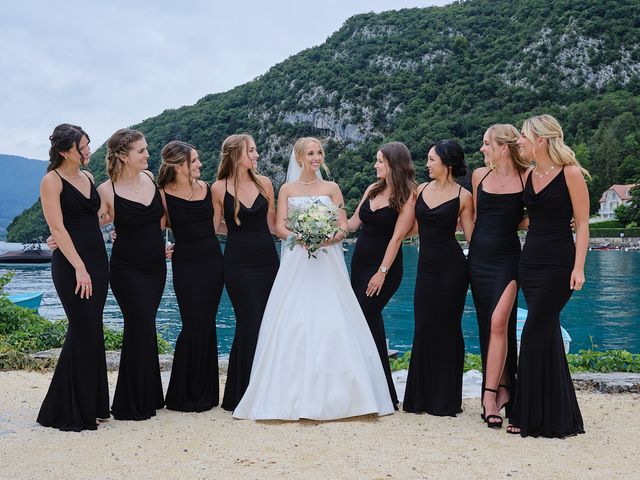 Le mariage de Shea et Adélaide à Menthon-Saint-Bernard, Haute-Savoie 9