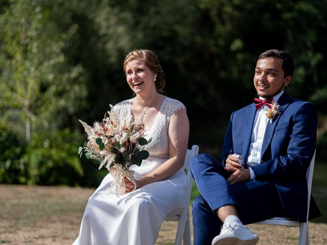 Le mariage de Cyprien et Mathilde à Saint-Vigor, Eure 74