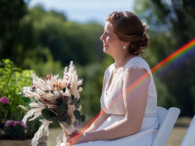 Le mariage de Cyprien et Mathilde à Saint-Vigor, Eure 91